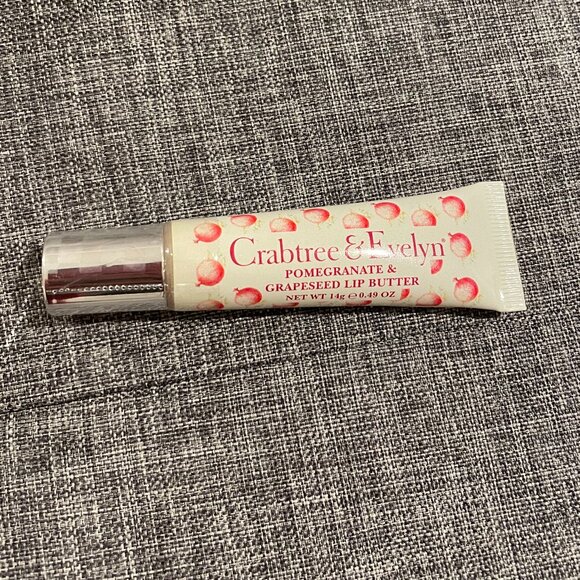 Crabtree and Evelyn Pomegranate and Grape Seed Lip Butter NWT SEALED - Picture 1 of 2
